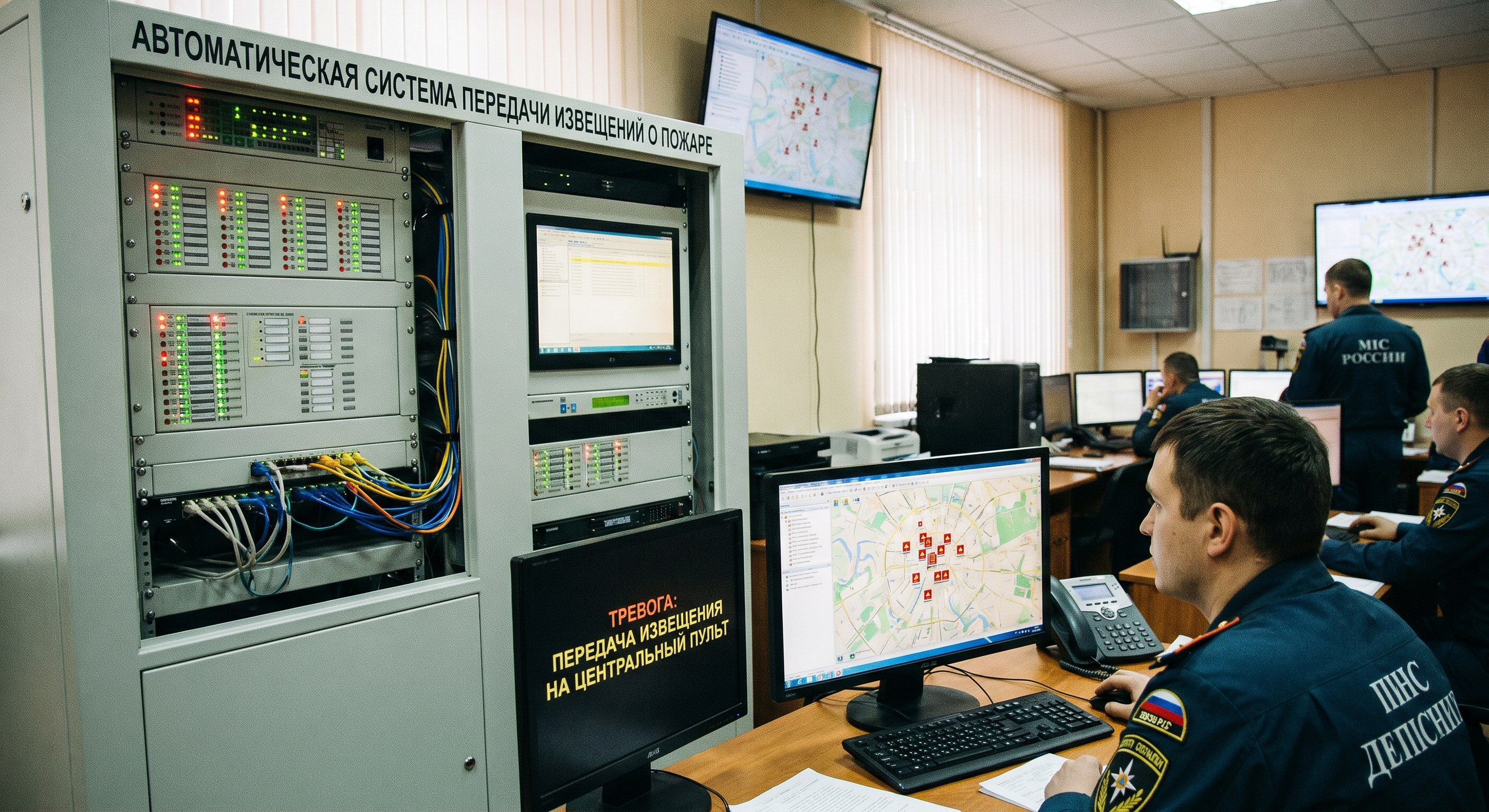 Автоматические системы передачи извещений о пожаре