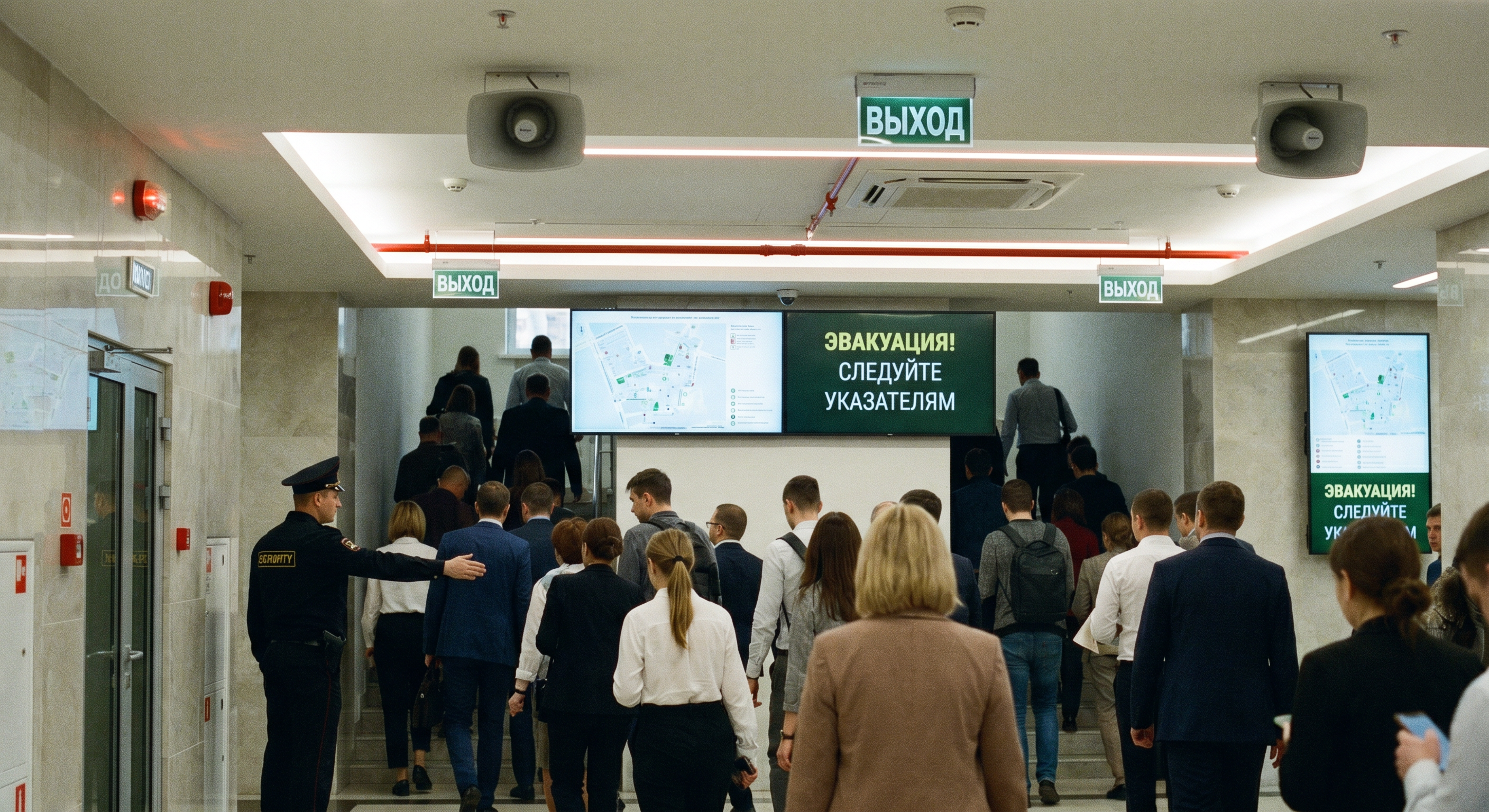 Системы оповещения и эвакуации